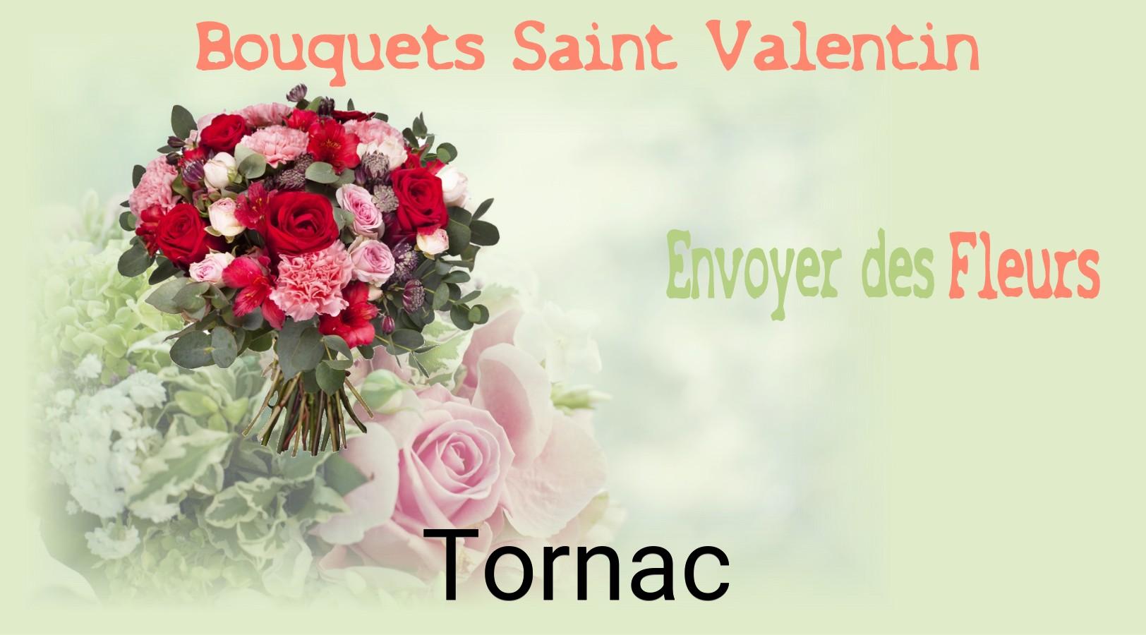 Roses de Saint-Valentin livrées à Tornac